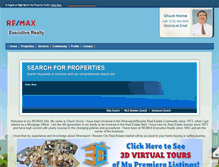 Tablet Screenshot of chuckhorne.remax-louisiana.com